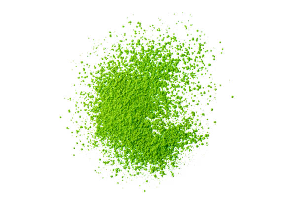 istock green matcha tea powder isolated on white background 828407596