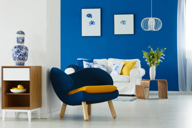 istock Up-to-date decor of lounge 828412026