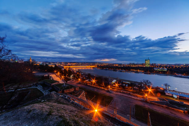 istock Belgrade fortress and panorama view 828416638