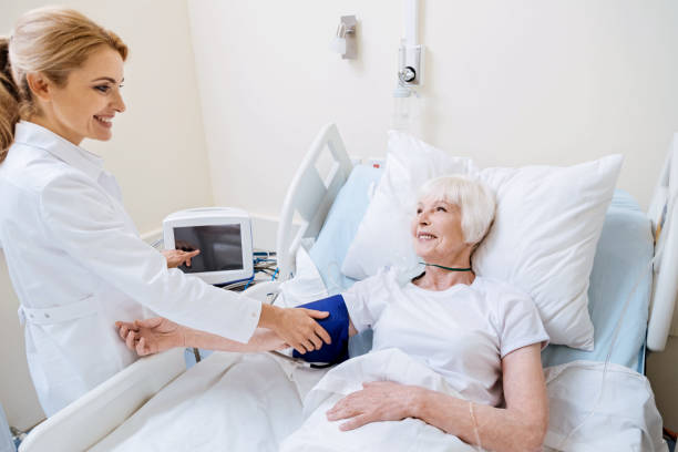 istock Lovely productive doctor running some tests 828419998