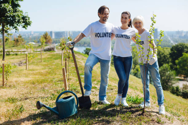 istock Active wonderful motivated people proud of their work 828421330