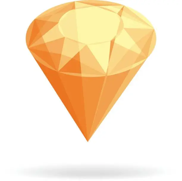 Vector illustration of Diamond
