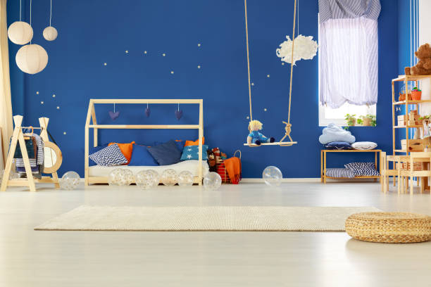 istock Bedroom of child 828444194