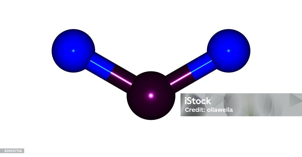 O2f2 Oxygen Difluoride Molecular Structure Isolated On White Stock Photo ...