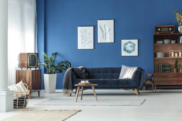 istock Living room in apartment 828457678