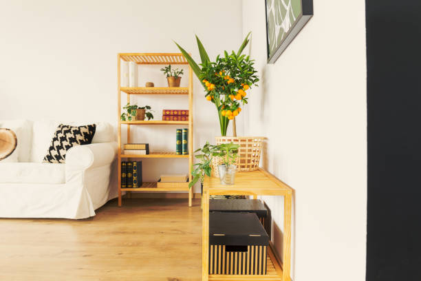 istock Cupboard in living room 828461158