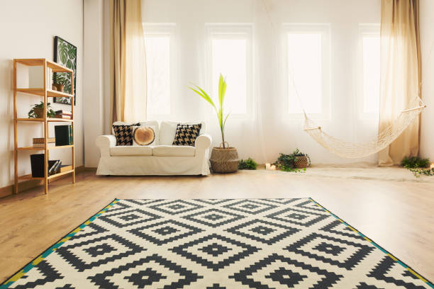 istock Living room in flat 828461260