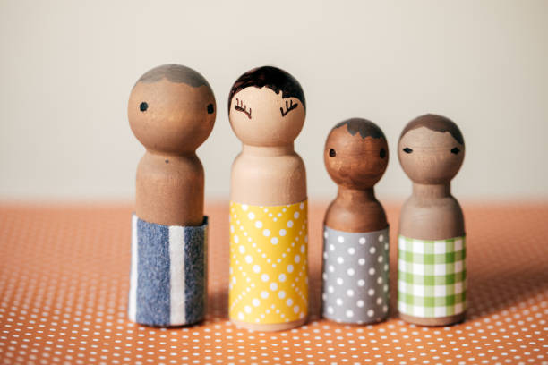 istock Conceptual  multi-ethnic family with kids 828464208
