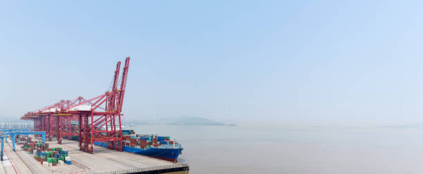istock the deep-water harbors of ningbo 828465414