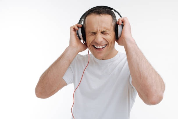 istock Joyful male person expressing positivity 828476286