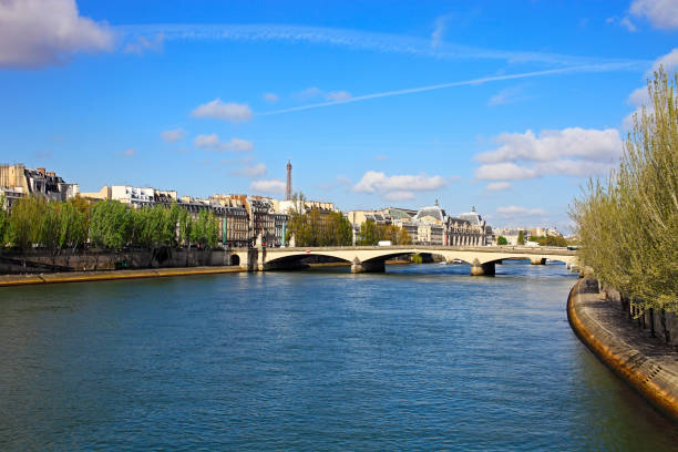 istock Paris along the Seine river 828494482
