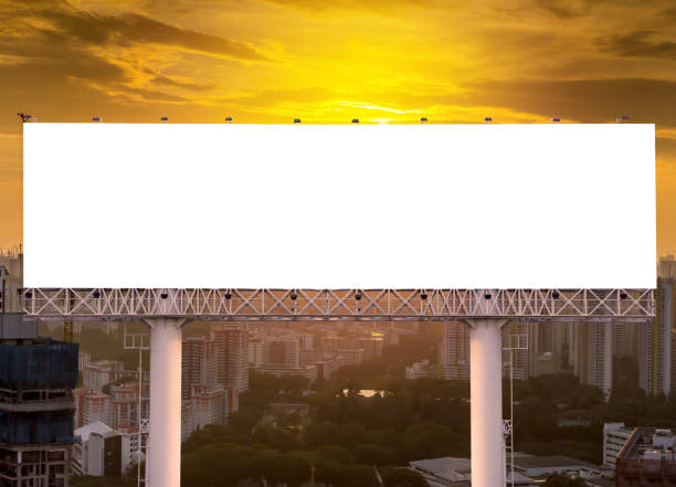 istock billboard or advertising poster on highway for advertisement concept background 828497058