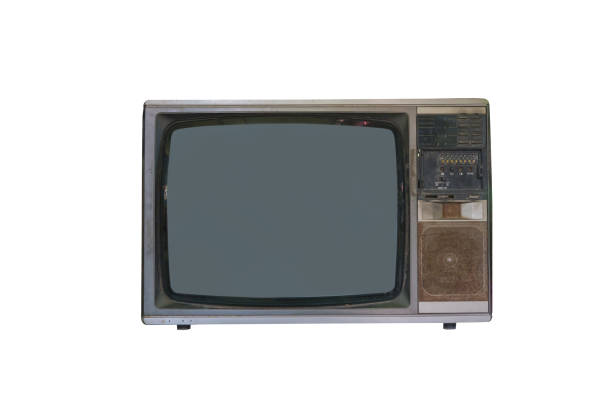 istock vintage tv or television isolated on white background 828502178