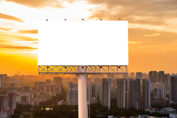 istock billboard or advertising poster on highway for advertisement concept background 828507646