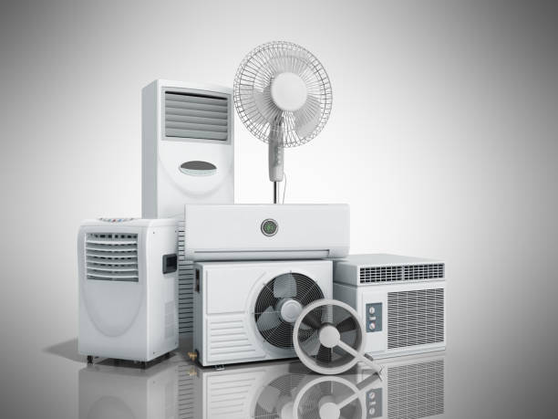 istock air conditioning equipment 3d rensder on white background 828522972
