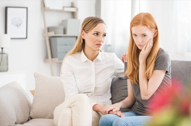 istock Teenager during psychological counseling session 828563200