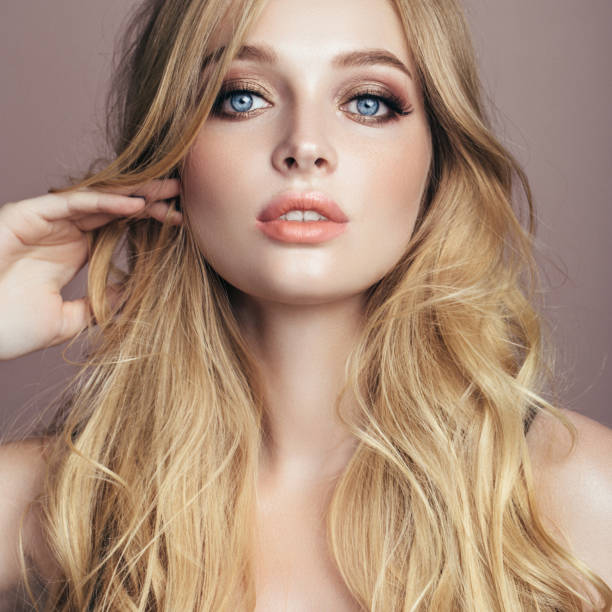 istock Beautiful woman with make-up 828571306