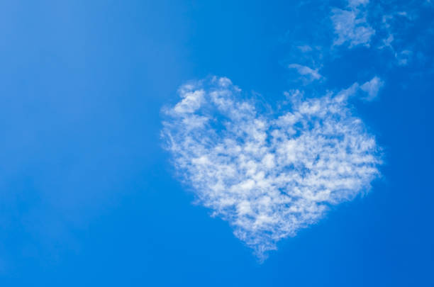 istock Cloud in the shape of a heart against a blue sky 828582698