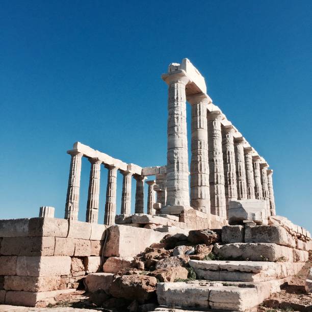 istock Poseidon Temple in Cape Sounion (Greece) 828584064