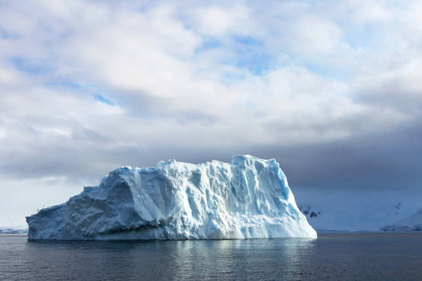 istock Beautiful iceberg or ice floe, Antarctic ocean 828589876