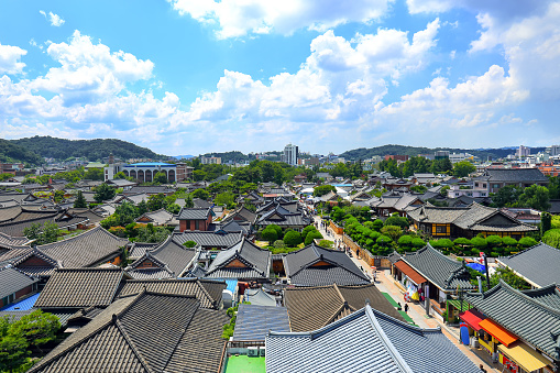 Jeonju, Korean Traditional Village Cityscape