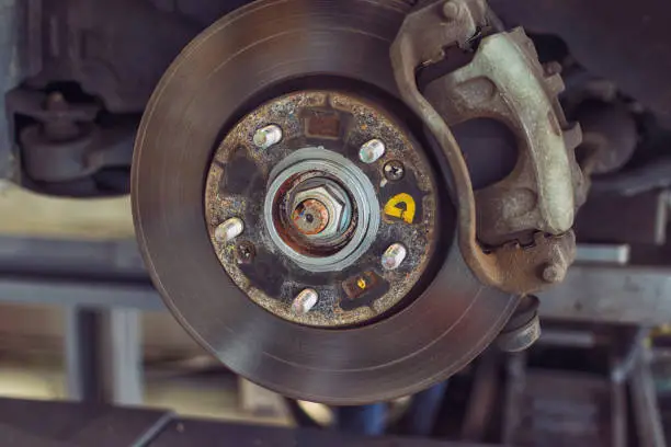 Rusty Brake Rotor / Disc