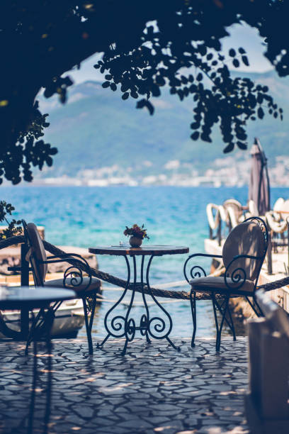 istock Romantic Table For Two With Spectacular View On Sea 828623418