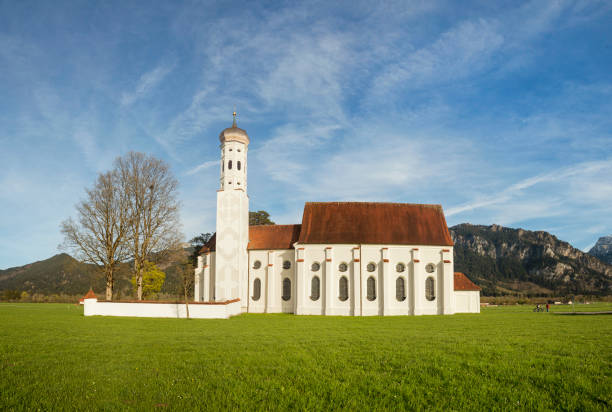 istock St. Coloman Church in Southern Germany in spring time 828663578