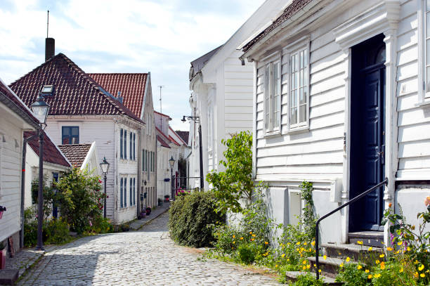 istock Meandering Gamle Stavanger, Norway 828672636