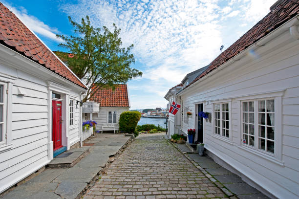 istock Fjiord facing Gamle Stavanger, Norway 828676906