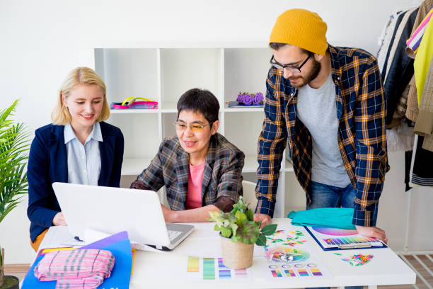 istock Fashion designers working 828691666