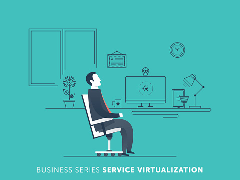 Services Visualisation Service Visualization Stock Illustration - Download Image Now ...