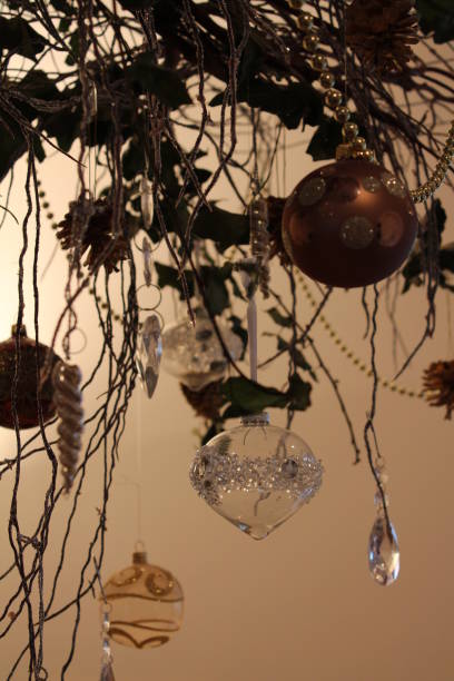 istock Christmas decoration with balls 828768230
