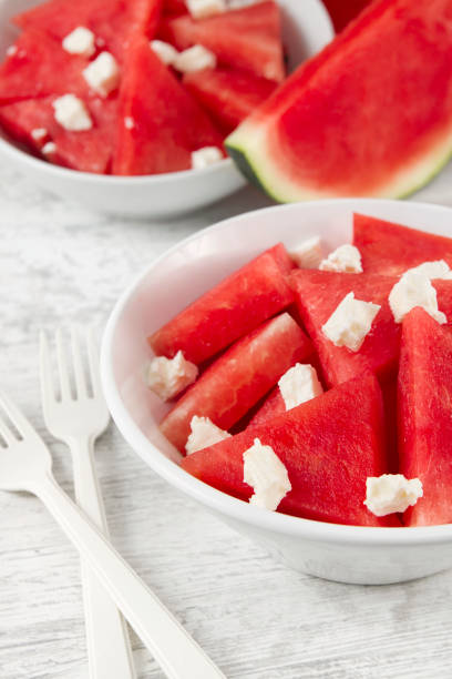 istock Watermelon Salad with Feta Cheese 828810466