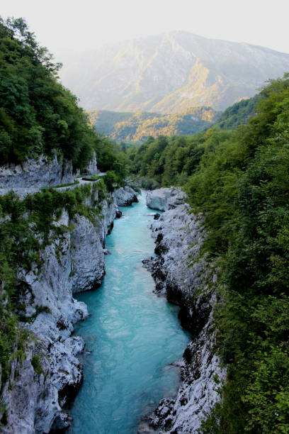 istock Napoleon bridge, Kobarid, Slovenia 828854732
