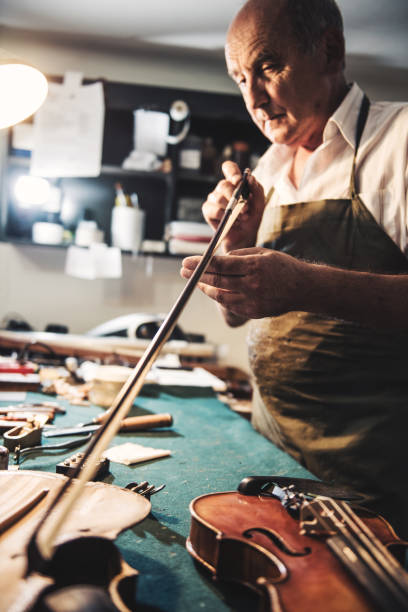 istock Senior man working slowly but with love and passion 828934110