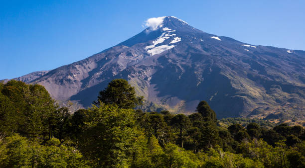 istock Lanin volcano in the Andes 829006526