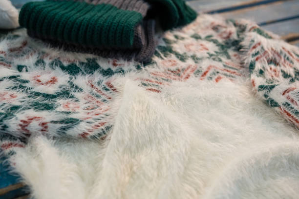 istock Close up of warm clothes 829123512