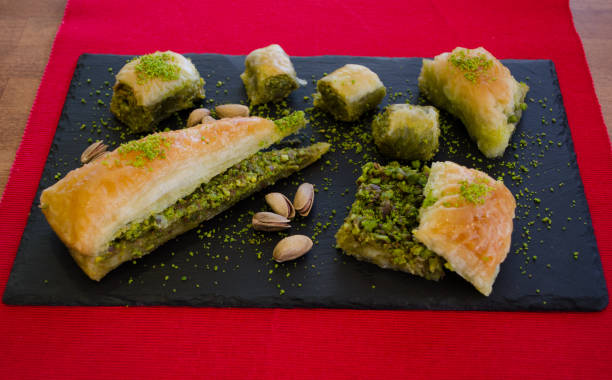 istock Pistachio and baklava varieties 829190802