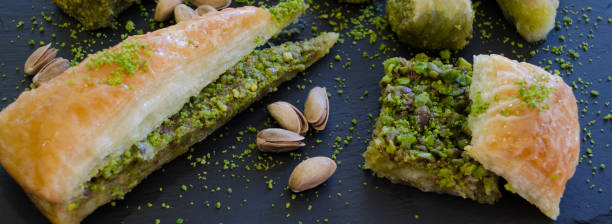 istock Pistachio and baklava varieties 829190828
