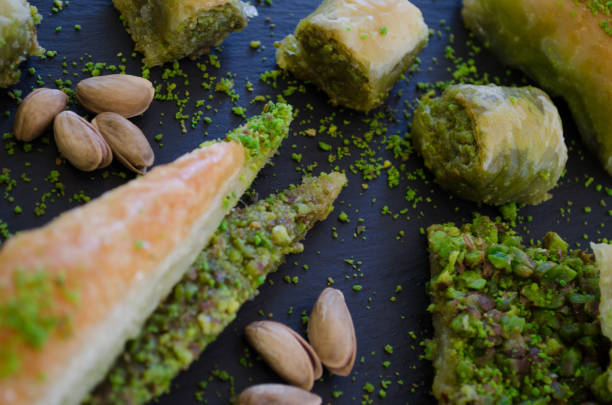 istock Pistachio and baklava varieties 829190920