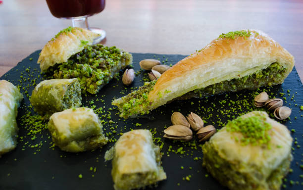 istock Pistachio and baklava varieties 829191942
