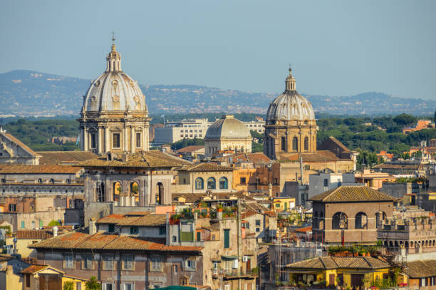 istock View of Rome, Italy 829192314