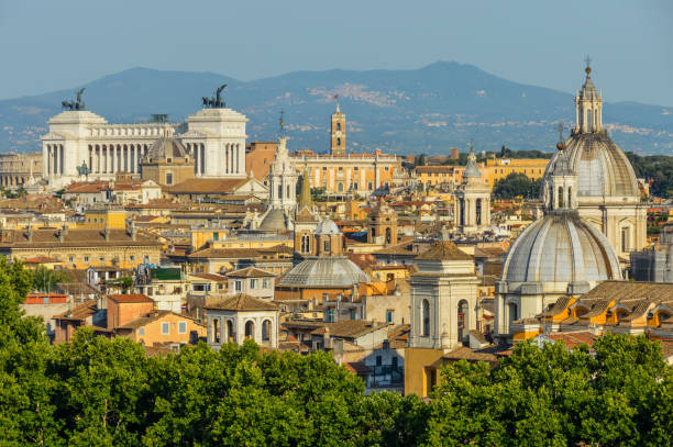 istock View of Rome, Italy 829197428