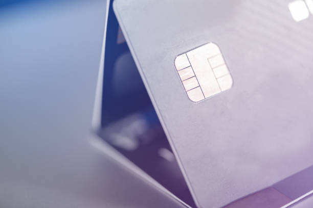 istock Credit cards on the table. shallow focus and soft tone. 829246794