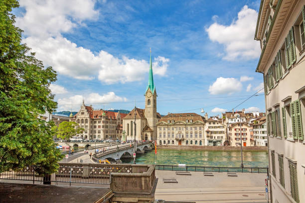 istock Minster Fraumunster, Zurich 829274102