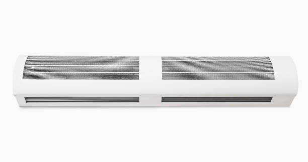 istock Air door, air curtain isolated on white background with clipping path 829274990