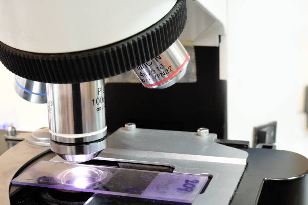 istock close up shot of microscope 829307950