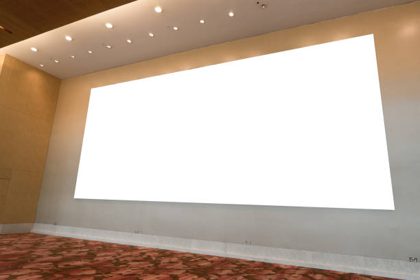 istock wall with huge billboard in corridor of modern shopping mall 829309798