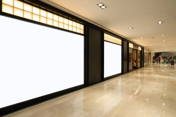 istock interior of corridor in modern shopping mall 829316228